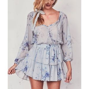 LoveShackFancy Popover Mini Dress